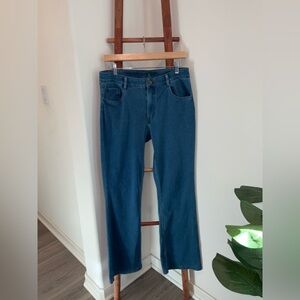 HALARA Women's Blue Straight Jeans